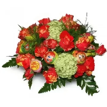 Krakkó-virágok- Édes választás Virágkötészeti csokor