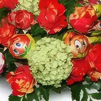 Krakkó-virágok- Édes választás Virágkötészeti csokor