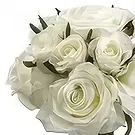 Cabo Balanco blommor- Klassisk vit Romantik Bukett/blomsterarrangemang