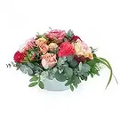 Le François flowers  -  Caracas Rose Round Floral Arrangement Flower Bouquet/Arrangement