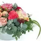 Le François flowers  -  Caracas Rose Round Floral Arrangement Flower Bouquet/Arrangement