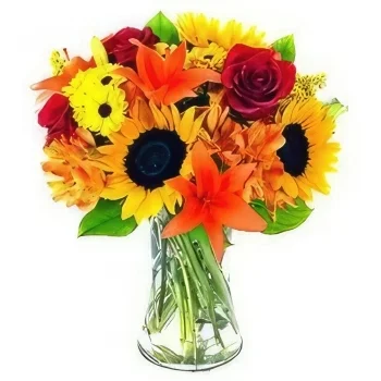 10 de octubre flowers  -  Carnival Flower Bouquet/Arrangement