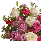 Versciaco di Sopra flowers  -  Pink and White Bouquet with Champagne Flower Bouquet/Arrangement
