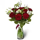 Cala Llonga flowers  -  Amour Rouge Bouquet Flower Bouquet/Arrangement