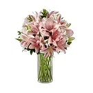 Ad Dilam blomster- Blandede liljer Blomsterarrangementer bukett