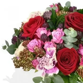 fiorista fiori di Birmingham- Pantera Rosa Bouquet floreale