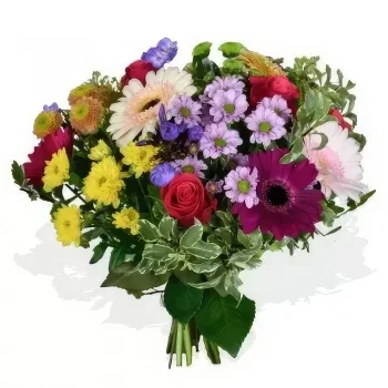 בריסטול פרחים- קאפקייק מיוחד זר פרחים/סידור פרחים