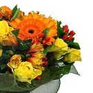 Italy flowers  -  Bouquet of mixed yellow and orange flowers Flower Bouquet/Arrangement