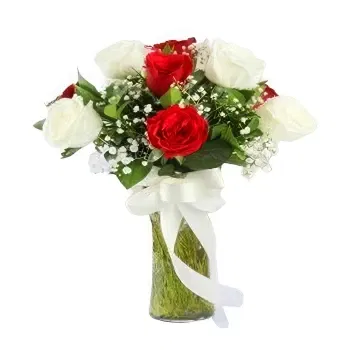 Kenya online Blomsterhandler - Roser i en vase Buket
