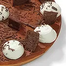 Schoondijke flowers  -  Choco  Flan Flower Bouquet/Arrangement