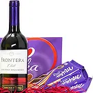 Rovinj cveжe- Корпа за чоколаду и вино Cvet buket/aranžman