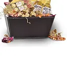 Buangkok flowers  -  Leather Box Filled with Assorted Treats Flower Bouquet/Arrangement