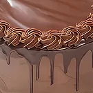 Schoondijke flowers  -  chocolate drip cake Flower Bouquet/Arrangement
