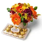 Santa Maria flowers  -  Median Arrangement of Colorful Field Flowers  Flower Bouquet/Arrangement