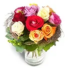 Bir Anniba flori- Colorat Buchet/aranjament floral