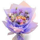 Buangkok flowers  -  Beautiful Purplish Bouquet Flower Bouquet/Arrangement