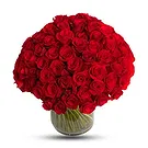 Kenya flowers  -  50 Stems of Red Roses Flower Bouquet/Arrangement
