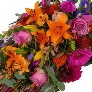 flores Groningen floristeria -  Ramo funerario de colores Ramo de flores/arreglo floral