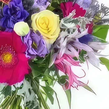 flores de Marselha- Buquê colorido do país Tarragona Bouquet/arranjo de flor