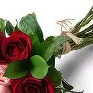 Santa Maria flowers  -  Bouquet of 15 two-color roses Flower Bouquet/Arrangement