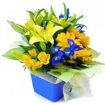 fiorista fiori di Faro- Faccia felice Bouquet floreale