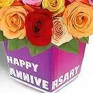 Garhoud flowers  -  Colorful Petals Flower Bouquet/Arrangement