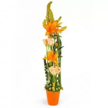 بائع زهور بوردو- تكوين ارتفاع فريد زهرة التسليم