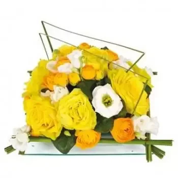 Abergement-la-Ronce kvety- Aranžovanie kysnutých kvetov Kvet Doručenie