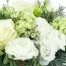 Le François flowers  -  Composition of white Fontana flowers Flower Bouquet/Arrangement