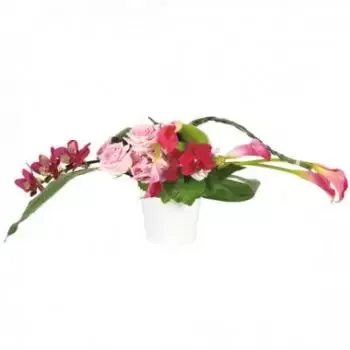 fiorista fiori di Pau- Composizione Purezza dei sensi Fiore Consegna