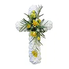 Kenya flowers  -  Cross Funeral Wreath Flower Bouquet/Arrangement