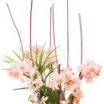 Lille blomster- Kopp mini søte orkideer Blomsterarrangementer bukett