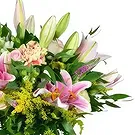 Luton flowers  -  Blushful Flower Bouquet/Arrangement