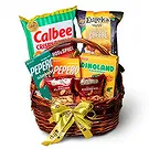 Buangkok flowers  -  Yummy Snack Basket Flower Bouquet/Arrangement