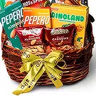 Buangkok flowers  -  Yummy Snack Basket Flower Bouquet/Arrangement