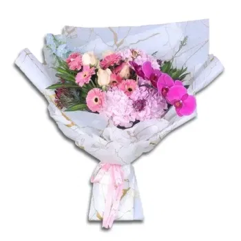 flores Dubai floristeria -  Ramo suave 