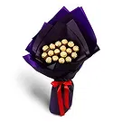 Buangkok flowers  -  Blooming Blue Flower Bouquet/Arrangement