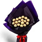 Buangkok flowers  -  Blooming Blue Flower Bouquet/Arrangement