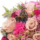 Klein-Wien Blumen Florist- Deluxe Lila Mix Bouquet/Blumenschmuck