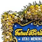 Semarang blomster- Begravelsestrykkeriet Blomst buket/Arrangement