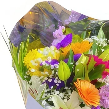 Ибиса цветя- Многоцветен букет Букет/договореност цвете