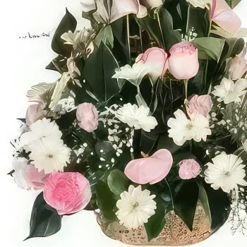 بائع زهور نانت- تكوين الألوهية باقة الزهور