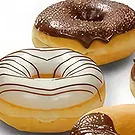 Amsterdam Blumen Florist- Donuts „Schokolade“ Bouquet/Blumenschmuck