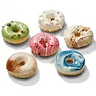 Amsterdam Blumen Florist- Donuts „Herzlichen Glückwunsch“ Bouquet/Blumenschmuck