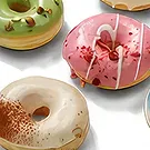Amsterdam Blumen Florist- Donuts „Herzlichen Glückwunsch“ Bouquet/Blumenschmuck