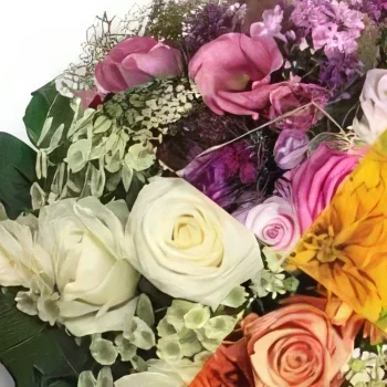 אמסטרדם פרחים- Draceane Delight| ||8208 זר פרחים/סידור פרחים