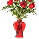 Italy flowers  -  Bouquet of 6 Red Roses Flower Bouquet/Arrangement
