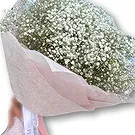Al Shamkha flowers  -  Elegant Bouquet with Gypso  Flower Bouquet/Arrangement