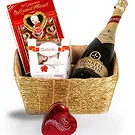 Montenegro blomster- Elegant chokoladevinskurv Blomst buket/Arrangement