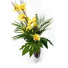 fiorista fiori di Firenze- Ramo di orchidea Cymbidium Bouquet floreale